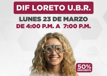 FORTALECE DIF LORETO SERVICIOS DE SALUD CON CAMPAÑA VISUAL EL PRÓXIMO 13 DE ABRIL