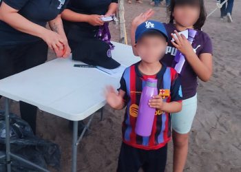 Fortalece SSPE la convivencia y la prevención en comunidades de La Paz con torneo de voleibol