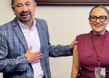 ANTE EL SENADO DE LA REPÚBLICA GESTIONA PAZ OCHOA AMADOR MÓDULO PERMANENTE DEL SAT PARA LORETO