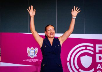 Milena Quiroga destaca resultados en seguridad en La Paz y alinea su estrategia con Claudia Sheinbaum   