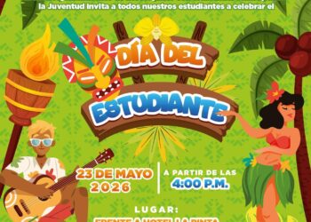 TODO LISTO EN LORETO PARA CELEBRAR EL DÍA DEL ESTUDIANTE