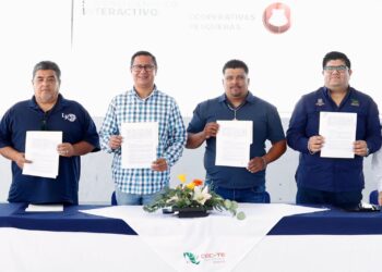 CECyTE BCS firma convenios con cooperativas pesqueras de Bahía Asunción