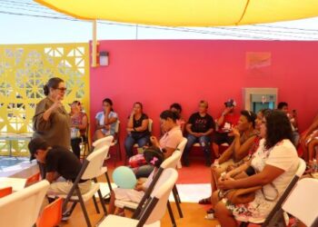 EDIF BCS impulsa convivencia familiar con jornada comunitaria en Villas de Guadalupe