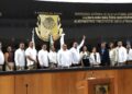 Reconoce SEP a docentes de BCS durante develación en el muro de honor del Congreso del Estado