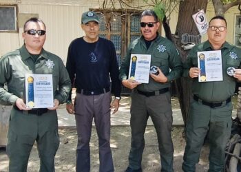 Certifican a Policías Estatales en operación de unidades caninas K9