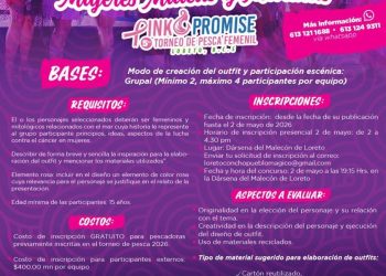 INVITA XI AYUNTAMIENTO DE LORETO A PARTICIPAR EN EL CONCURSO DE OUTFIT 2026 “MUJERES MÍTICAS Y MARINAS”