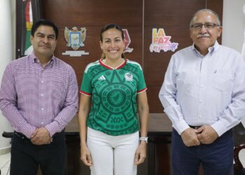 SE REUNE MILENA QUIROGA CON EL RECTOR DE LA UABCS Y EL NUEVO DIRECTOR DEL INSTITUTO TECNOLÓGICO DE LA PAZ