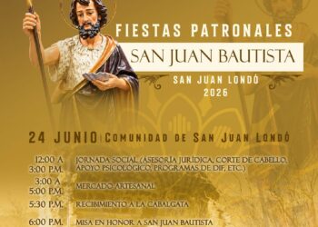 SAN JUAN LONDÓ CELEBRA SUS TRADICIONES: XI AYUNTAMIENTO DE LORETO INVITA A VIVIR LAS FIESTAS PATRONALES 2026