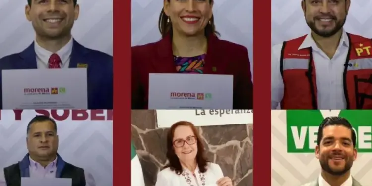 Entre los aspirantes a esa posición que formalizaron su registro en la capital del país, se encuentran por Morena, Milena Quiroga Romero, Manuel Cota Cárdenas y Saúl González Núñez, todos con licencia para ausentarse de sus respectivos cargos. En La Paz lo hizo Diana Von Bortstel. Por el PT lo hizo Christian Agúndez Gómez, mientras que por el Partido Verde presentó su registro Jesús Alberto Alvarado quienes competirán entre sí para obtener la responsabilidad de coordinar esta posición que será de suma importancia en la estrategia para trabajar lo que serán las futuras candidaturas principalmente a la gubernatura de la entidad.