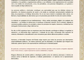 LLAMAMIENTO DEL CONGRESO DEL ESTADO A LA COMUNIDAD