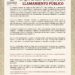 LLAMAMIENTO DEL CONGRESO DEL ESTADO A LA COMUNIDAD