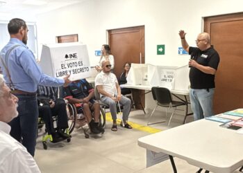 4131 personas con discapacidad han recibido en BCS Credencial para Votar Inclusiva