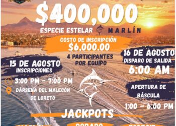 INVITA GOBIERNO DE LORETO A LA SEGUNDA EDICIÓN DEL TORNEO DE PESCA DEPORTIVA “TORNEO LEGISLADORES”