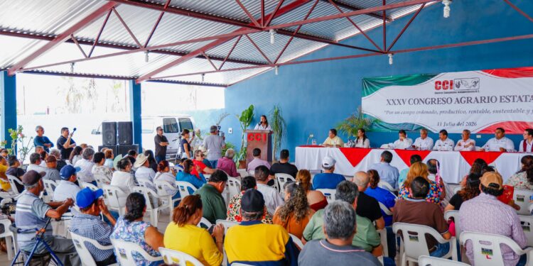 Milena Quiroga Romero, aspirante a coordinar los trabajos de la Cuarta Transformación en Baja California Sur, participó en el Congreso Agrario Estatal, donde sostuvo un diálogo directo con productoras y productores sudcalifornianos para conocer de primera mano sus necesidades, retos y propuestas. Durante el encuentro, Milena señaló que el futuro del campo no se construye desde un escritorio, sino caminando el territorio, escuchando a su gente y trabajando de la mano con quienes todos los días impulsan la producción y el desarrollo de Baja California Sur.