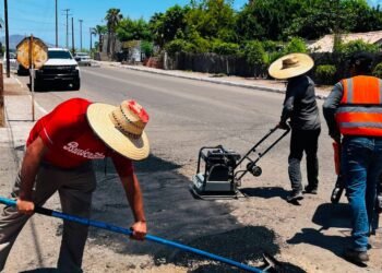 ATIENDE XI AYUNTAMIENTO DE LORETO REPORTES CIUDADANOS MEDIANTE JORNADA INTENSIVA DE BACHEO