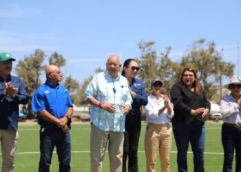 Gobernador entrega nuevos espacios para el deporte en Bahía Tortugas e Isla Natividad