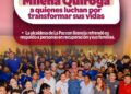 RECONOCE MILENA QUIROGA A QUIENES LUCHAN POR TRANSFORMAR SUS VIDAS