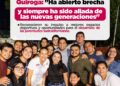 JÓVENES RESPALDAN A MILENA QUIROGA: “HA ABIERTO BRECHA Y SIEMPRE HA SIDO ALIADA DE LAS NUEVAS GENERACIONES”