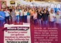 MILENA QUIROGA: ESCUCHAR Y SUMAR CON QUIENES IMPULSAN LA EDUCACIÓN EN BAJA CALIFORNIA SUR FORTALECE LA UNIDAD Y LA TRANSFORMACIÓN