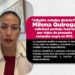 Urge esclarecer autoría material e intelectual de guerra sucia contra Milena Quiroga.