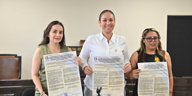 Emite Congreso nueva convocatoria para titular de la Defensoría Pública Electoral del BCS. La Comisión de Asuntos Políticos reveló que la convocatoria está abierta hasta las 15:00 horas del martes 15 de septiembre próximo.
