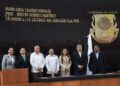 Devela Gobernador letras en memoria de las víctimas del huracán Liza, a 50 años de su paso por BCS