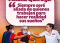 MILENA QUIROGA: “SIEMPRE SERÉ ALIADA DE QUIENES TRABAJAN PARA HACER REALIDAD SUS SUEÑOS”