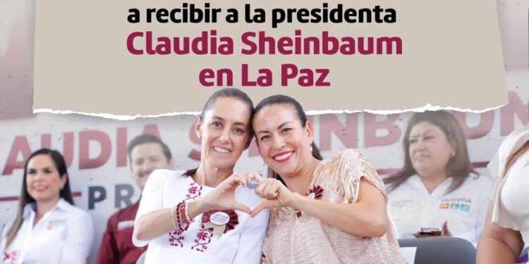 Milena Quiroga Romero invitó a las familias sudcalifornianas a participar este domingo 20 de septiembre en la visita de la presidenta de México, Claudia Sheinbaum Pardo, a La Paz, donde compartirá con la ciudadanía los resultados de su Segundo Informe de Gobierno y los avances de la transformación en Baja California Sur.

La convocatoria es a partir de las 9:00 de la mañana en la explanada del Palacio de Gobierno, donde se espera la presencia de ciudadanas y ciudadanos para escuchar el mensaje de la Presidenta.