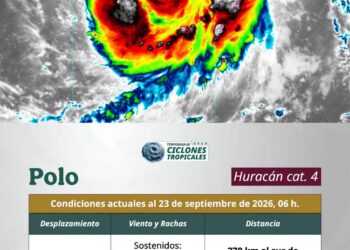 LLAMA MILENA QUIROGA A MANTENERSE INFORMADOS Y PREVENIDOS ANTE EL HURACÁN “POLO”