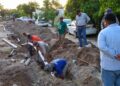 SAPA La Paz renueva 600 metros de redes de agua potable y drenaje en la colonia Roma