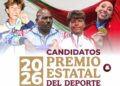 Recibe INSUDE 22 candidaturas al Premio Estatal del Deporte 2026