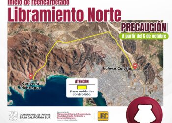 Iniciará JEC rehabilitación del Libramiento Norte en La Paz