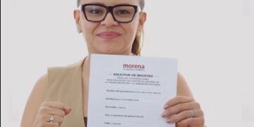PAZ OCHOA SE REGISTRA EN MORENA: PLANTEA DAR CONTINUIDAD A LA TRANSFORMACIÓN DEL MUNICIPIO DE LORETO